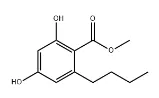 2,4-dihydroxy-6-n-butylbenzoic acid, methyl ester (CAS: 102342-62-1)